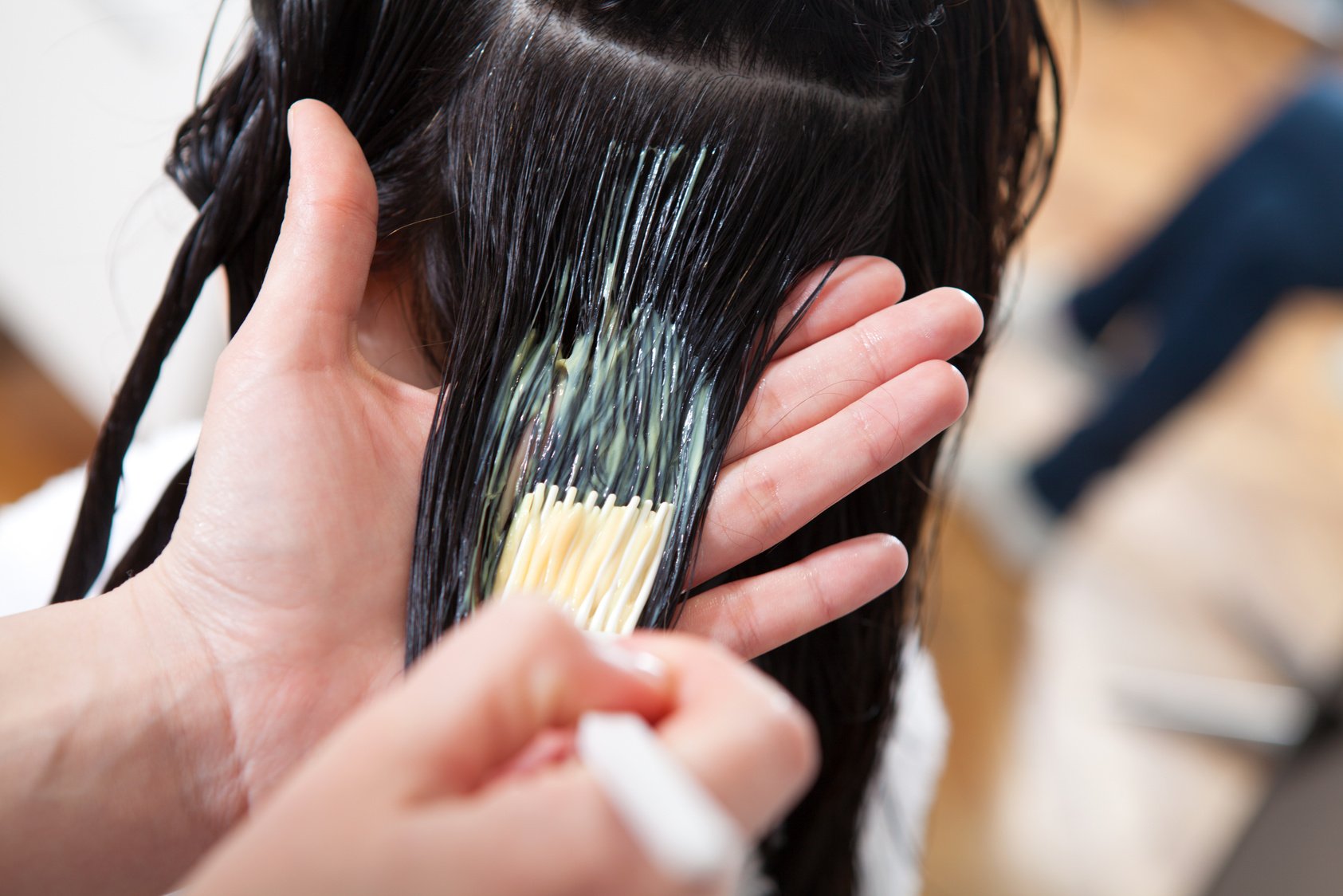 Hair salon treatment